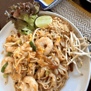 Pad Thai Garnelen
